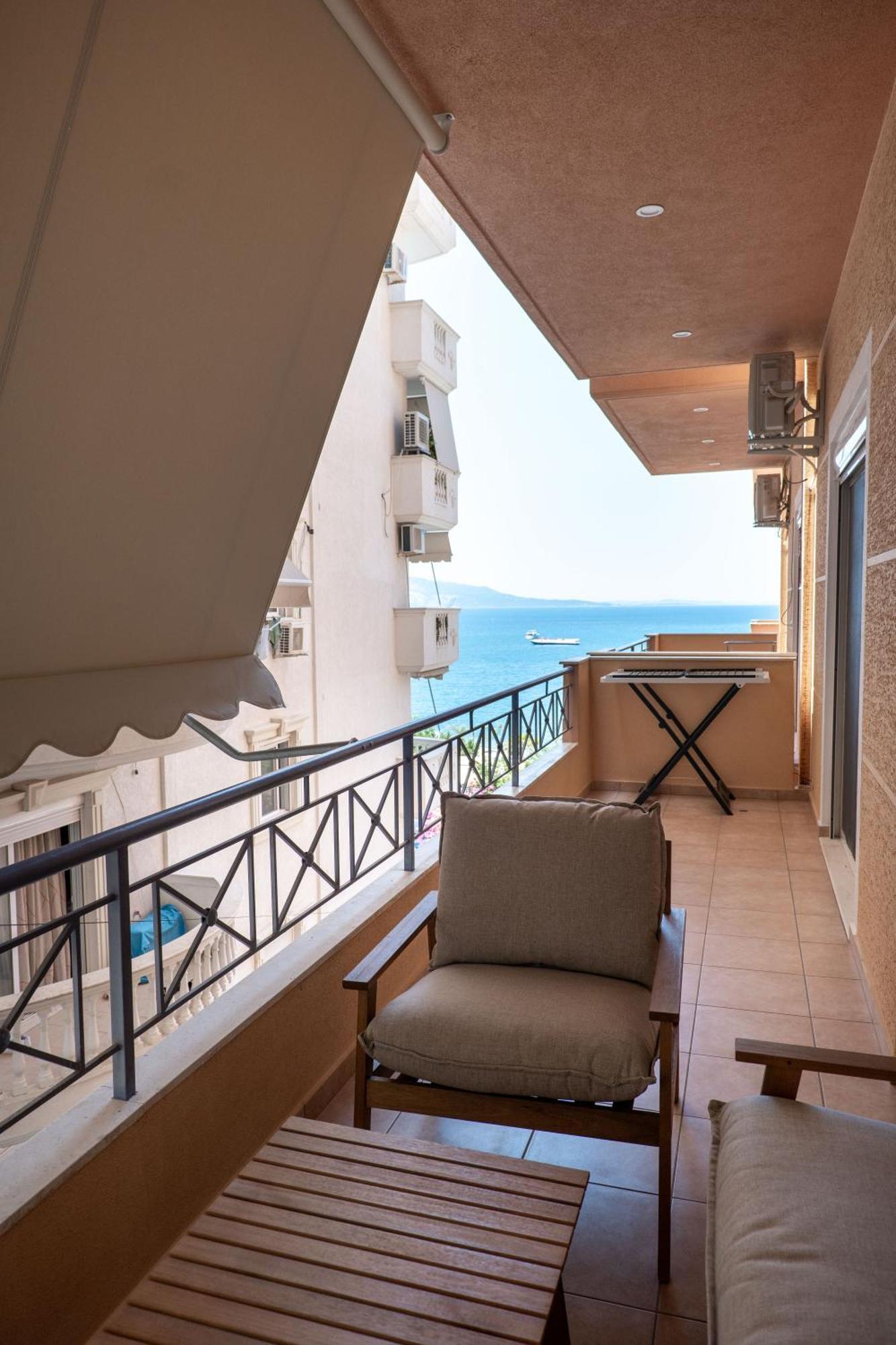 Noel Sea View Apartments Saranda Zewnętrze zdjęcie